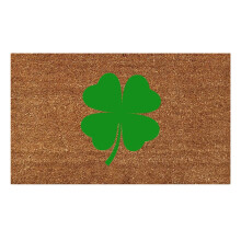Udsalg på St. Patricks Day måtter, irske dag måtter, feriemåtter, velkomstdørmåtter, polyester dørmåtter, 1x gulvmåtte