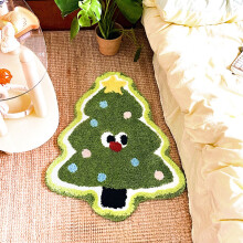 Daiosportswear Daily Deals Christmas Small Tree Carpet Bathroom Absorbent Carpet Entry Home Home Bedroom Room Christmas Holiday Ambience