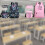 Set 3 piese rucsac Stitch rucsac de umăr pânză NEGRU AA A 5