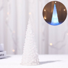 Sapin de Noël lumineux LED de table, mini veilleuse de Noël, décorations de Noël, sapin de Noël LED pour la maison, les fêtes, les tables, les