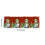 Cortinas de Natal 53,9x17,7 polegadas, Cortinas de Inverno para Quarto, Cortinas com Árvore de Natal para Sala de Estar, Cortina para Casa de Campo, 3