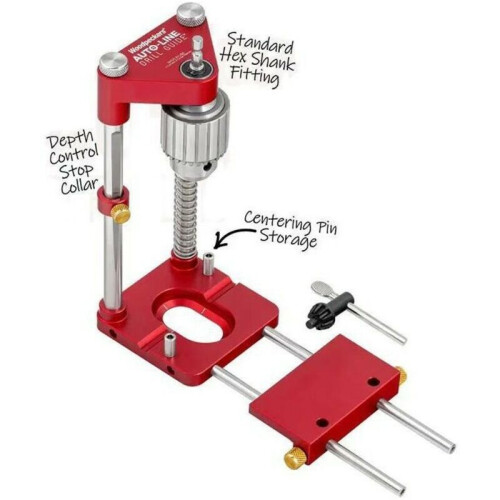 Drill Stand, Hex-Driven/Movable Drill Stand for Cordless Screwdriver and Drill, for Round Surfaces and Workpieces