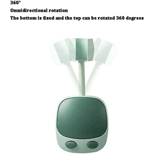 Universal Shower Head Holder 360 Adjustable Wall Mount Self Adhesive ABS Bracket for Bathroom 1