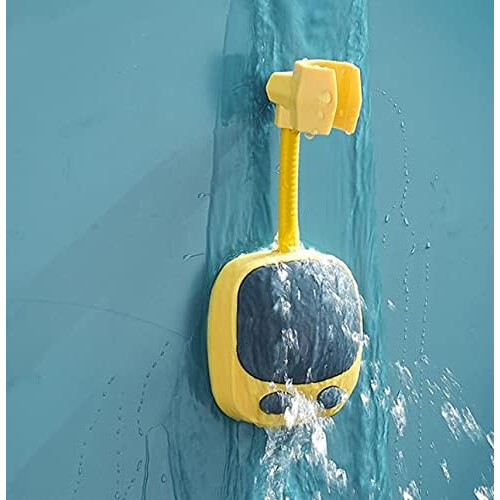 Universal Shower Head Holder 360 Adjustable Wall Mount Self Adhesive ABS Bracket for Bathroom 2