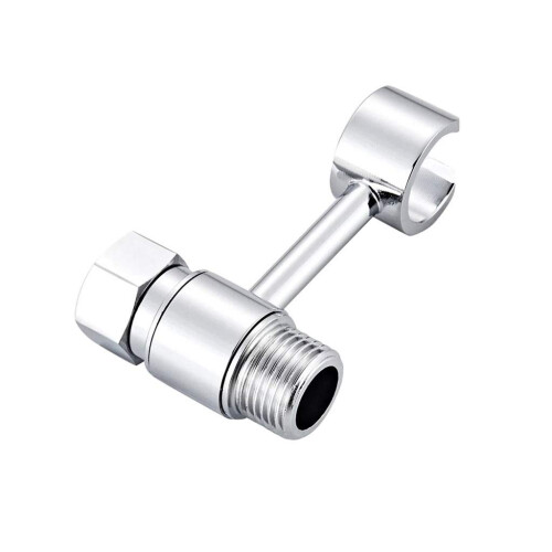 Shower Head Holder 360 Rotatable Solid Brass Wall Mounted Bracket for Handheld Shower