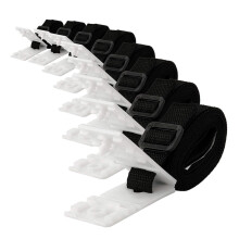 Pool Cover Reel Straps Solar Pool Cover Attachment Kit with Secure ClipOn Belts for Universal Fit
