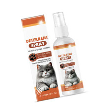 Cat Deterrent Spray with Citrus Extract for Indoor Furniture Protection and Pet Training 4oz