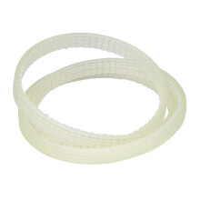 Correia de transmissão transparente para mini tornos, correia de transmissão para torno de 930 mm com perfil 4PJ, correia dentada de poliuretano