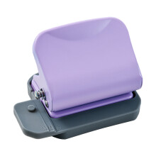 Universele verstelbare perforator met 6 gaten, gebroken wit, capaciteit voor 8 vellen, mini/zakformaat A3/ A4 / A5 / A6 /