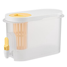 Mosiee 3,9L Drankdispenser, Waterkoker met Kraan, Waterreservoir voor in de Koelkast