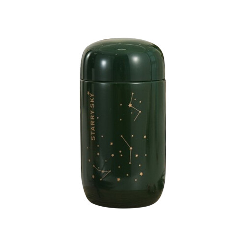 Θερμικό μπουκάλι νερού Lucky Mini Starry Sky, φιάλη τσέπης από ανοξείδωτο ατσάλι 7oz με 2