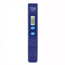 Méadar TDS, Tástálaí Uisce Leictreonach le Raon Tomhais 0-9990PPM, Peann Tástála Uisce Digiteach le haghaidh Feirmeoireachta, Uisceadáin, Linn
