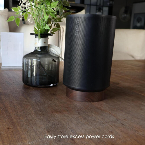 Ξύλινη βάση γραφείου για Sonos Era100Βάση ηχείου γραφείου - Sonos Era100Βάση για τραπέζι, η 2