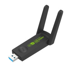 Adattatore Wi-Fi USB da 1300 Mbps per PC desktop, rete wireless 2.4G + 5G