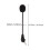 Cuffie auricolari con microfono a collo d'oca, cuffie da gioco cablate con cancellazione del rumore (3 pezzi) 3