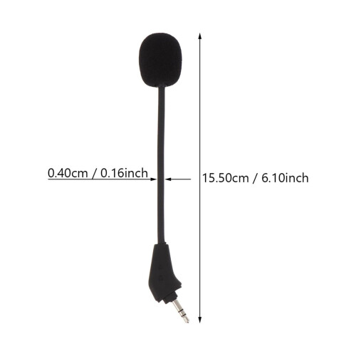 Cuffie auricolari con microfono a collo d'oca, cuffie da gioco cablate con cancellazione del rumore (3 pezzi) 2
