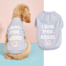 Ropa para mascotas Primavera Verano Ropa transpirable y cómoda para mascotas Ropa estampada linda para gatos y perros Accesorios para mascotas