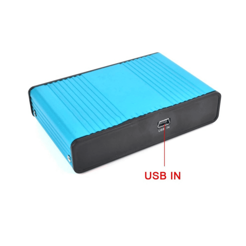Placa de Som Externa USB de 6 Canais com Som Surround 5.1/7.1 para PC, Laptop, Desktop e Tablet (Azul) 1