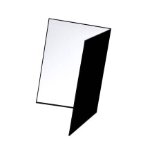 A4 3 in 1 Photography Reflector Board for Food Product Photos, Foldable SelfStanding Design