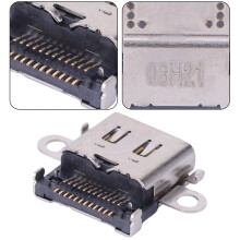 Nascóir Cumhachta jixopn2Pcs Soicéad Luchtaire Cineál-C Port Luchtaithe USB do Chonsól NS Lite