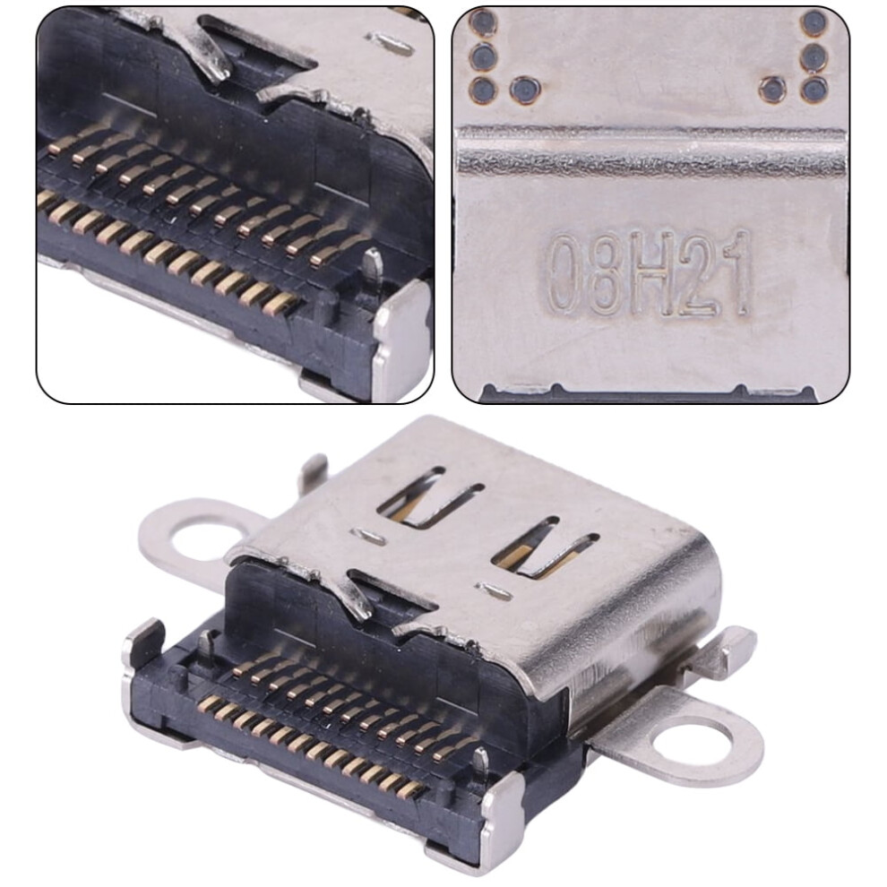Jixopn 2Pcs Power Connector Type-C Charger Socket Usb Charging Port For Ns Lite Console 9395123949246