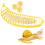 3Pcs Banana Slicer - Food Grade Plastic, compatible with Sharp Blade, Multi-functional Fruit Dicer, Masher, Kitchen Gadget 8