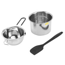 Double Boiler Pot Set with Silicone for Melting Chocolate