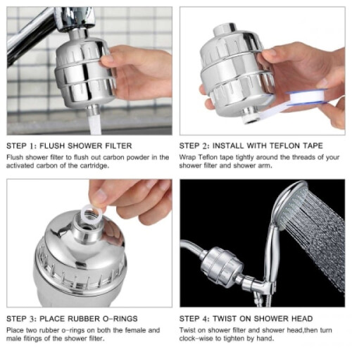 hard water filter Shower filter, soft hard water filter 1