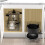 Simple Organizer Pull Out Under Cabinet Sliding Shelf for Kitchen,Bathroom, Pantry Pan and Pot Lid, Silver 3