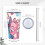 Ποτήρι καφέ ταξιδιού Cartoon Stitch 20Oz από ανοξείδωτο ατσάλι, αδιάβροχο με καλαμάκι και 5