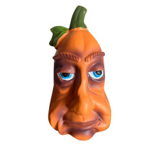 Strašidelné tekvicové cedule do záhrady s čarodejníckymi klobúkmi, halloweenske dekorácie na trávnik, záhradná rekvizita na domácu