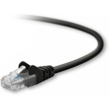 meter CAT5E svart patchkabel utan hakar