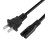 AC6' netsnoer, zwart, E365822 1
