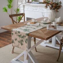 Tischläufer, Frühling/Sommer, Landhausstil, geflochtene Baumwolle, Kaffeedekorationen, Hochzeiten