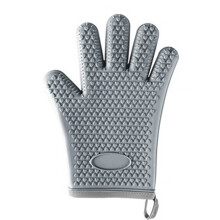 Guanto da forno in silicone resistente al calore Xeyise1Pc, con superficie antiscivolo, riutilizzabile e facile da pulire, ideale per la cottura ad