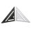 7inch Metric Triangle Ruler for Woodworker Black 4
