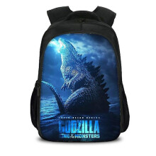 Borsa a tracolla Godzilla Dinosaur Monster per la scuola, zaino per computer di grande capacità, stile 4