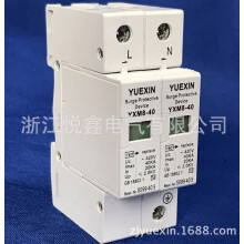 Gléas Cosanta Borrtha DEWIN, 1 phíosa 220V2P40KA Gléas Gabhála Ísealvoltais Cosanta Borrtha Tí le haghaidh Cosanta Tintreach