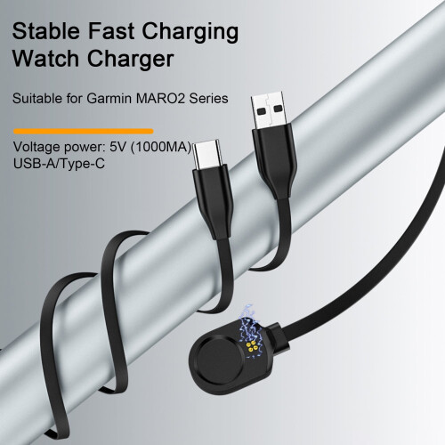 Καλώδιο φόρτισης ρολογιού SUSUchens, Type-C/USB-A, γρήγορη και ασφαλής φόρτιση,