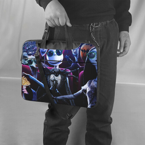 Τσάντα Laptop Nightmare Before Christmas, τσάντα ώμου Messenger για φορητό υπολογιστή ή tablet, κομψό, 1