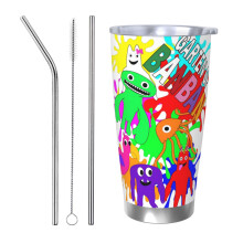 Copo térmico Garten Of BanBan de 590ml (20oz), em aço inoxidável com isolamento a vácuo, ideal para viagens e atividades ao ar livre. Perfeito