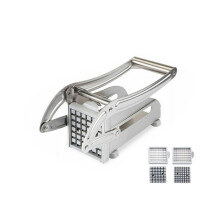 BJWD Rustfrit Stål Pommes Frites Slicer Kartoffel Chip Cutter Hakker Maker Fastfood