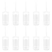 Πλαστικά δοχεία με καπάκια για κέικ Eease Pushable Cake Holders, πλαστικά δοχεία με καπάκια