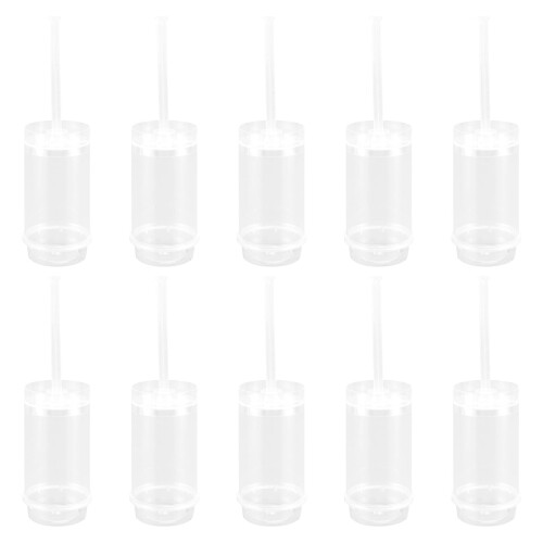 Πλαστικά δοχεία με καπάκια για κέικ Eease Pushable Cake Holders, πλαστικά δοχεία με καπάκια