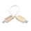 Καλώδιο OTG Micro USB σε Micro USB, αρσενικό σε αρσενικό για τηλέφωνο και τραπέζι, καθολική 1