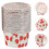 100 Stück Cupcake-Backförmchen, Kuchenförmchen, Muffin-Backförmchen, Backzubehör, Papierbackförmchen 3