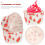 100 Stück Cupcake-Backförmchen, Kuchenförmchen, Muffin-Backförmchen, Backzubehör, Papierbackförmchen 7