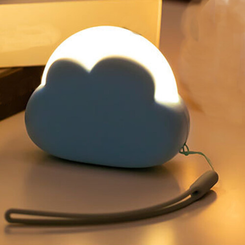 Χαριτωμένο νυχτερινό φως Cloud για παιδιά, 2 χρώματα 4ης ταχύτητας με δυνατότητα