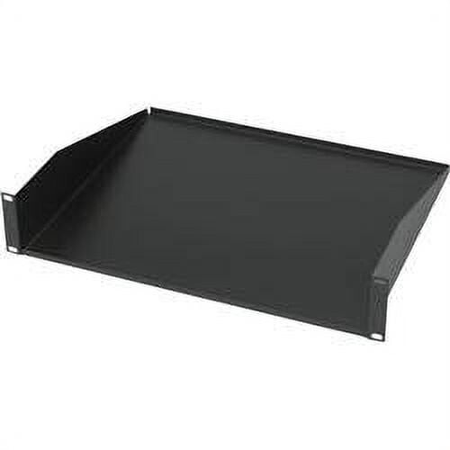 CAT-105 - ΡΑΦΙ ΣΤΗΡΙΞΗΣ ΣΕ ΡΑΦΙ 19(Π)X10,5(Β)X1,75(Υ)ΕΣΩΤΕΡΙΚΟ ΧΩΡΙΣ ΑΕΡΙΣΜΟ 1U ΜΑΥΡΟ