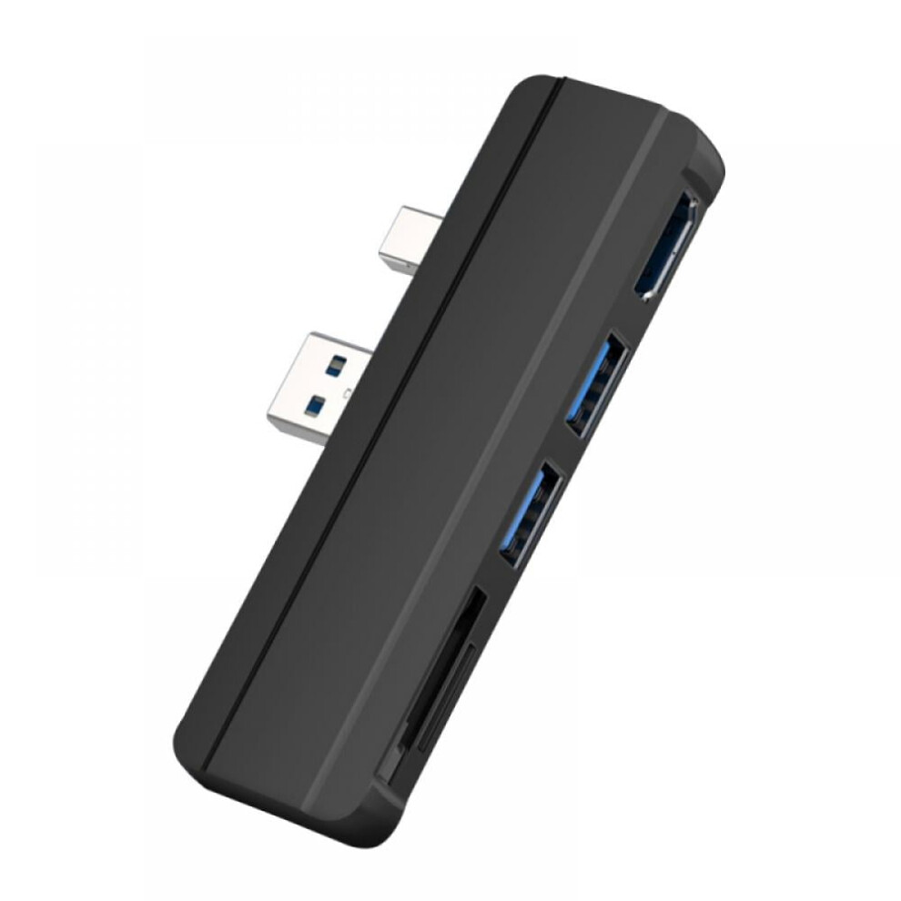 Surface Pro Adapter, Tf/Sd Card Reader Hdmi-Compatible Surface Dock Display Port To Hdmi-Compatible Usb Hub For Compatible With Microsoft Surface Pro 9395123293479
